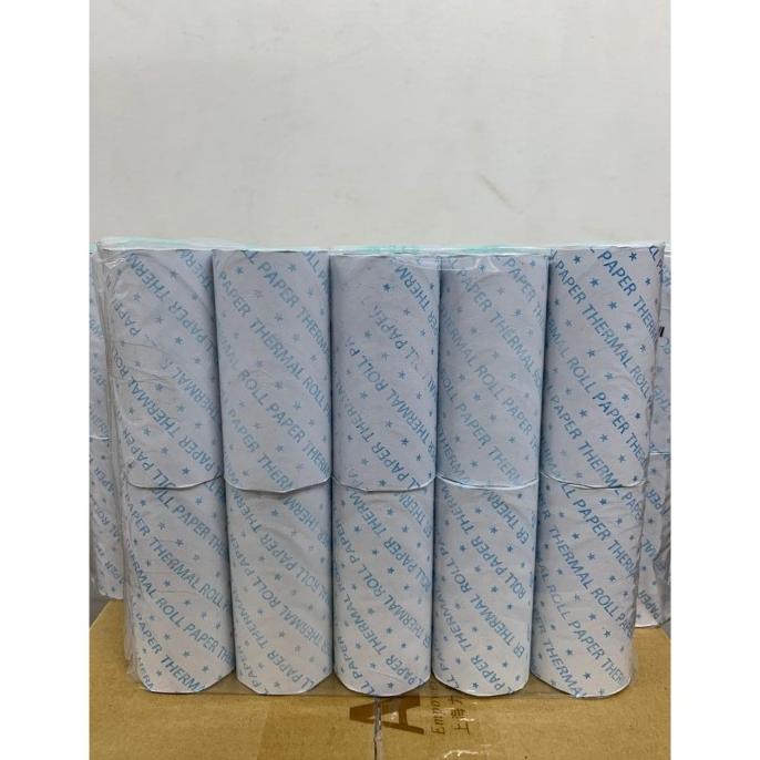 

SALE KERTAS STRUK KASIR 80x40mm THERMAL PRINTER LEBAR 80mm Portable 10Roll