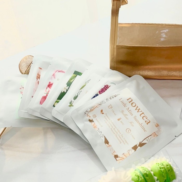 

[ COD ] Nowtea Gold Hamper | Sample Tea Gift Set | Premium Artisanal Tea
