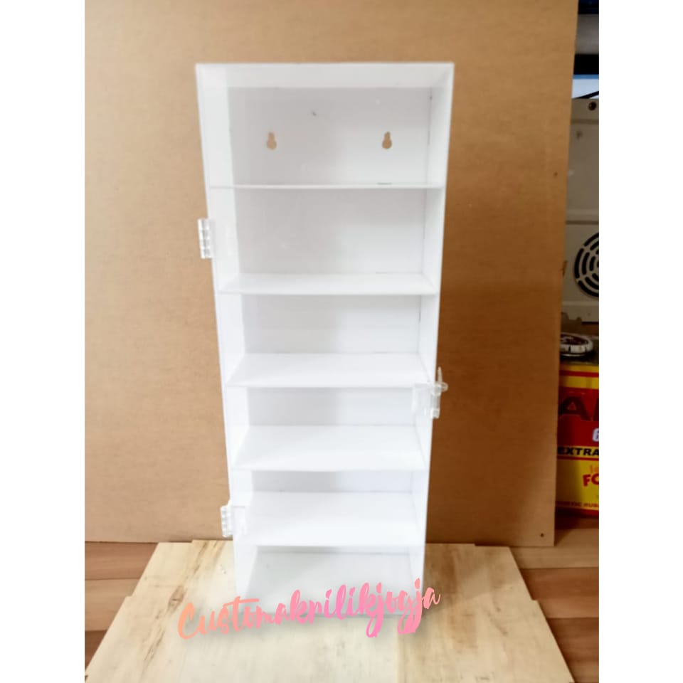 AKRILIK RAK KACAMATA 6SLOT / RAK KACAMATA DINDING