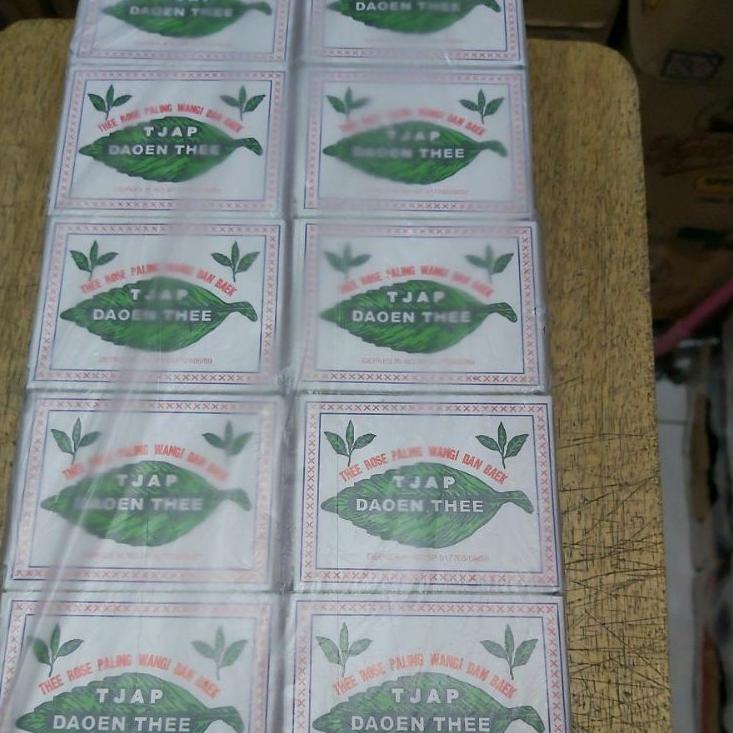 

✨9.9✨ Teh Cap Daun Bubuk / Tjap Daoen Thee (1pak = 10pc) 