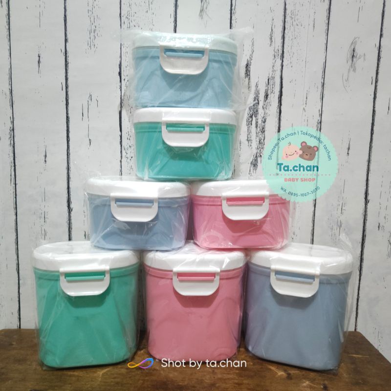 wadah susu toples susu tempat penyimpanan susu milk container