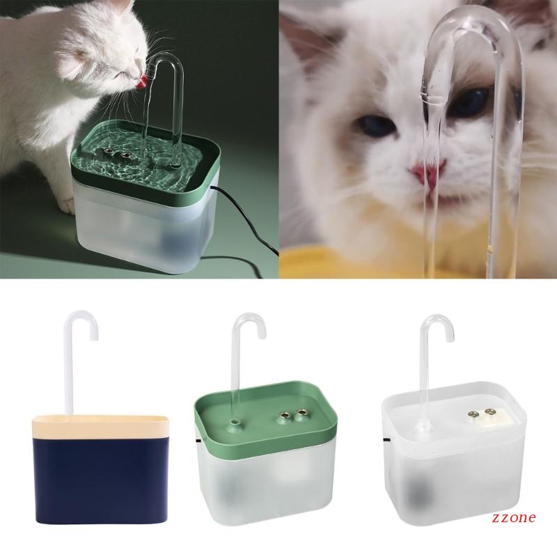 Zzz Dispenser Air Minum Otomatis Dengan Filter Spons Untuk Kucing