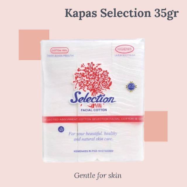 SELECTION FACIAL COTTON 35gr/50gr/75gr