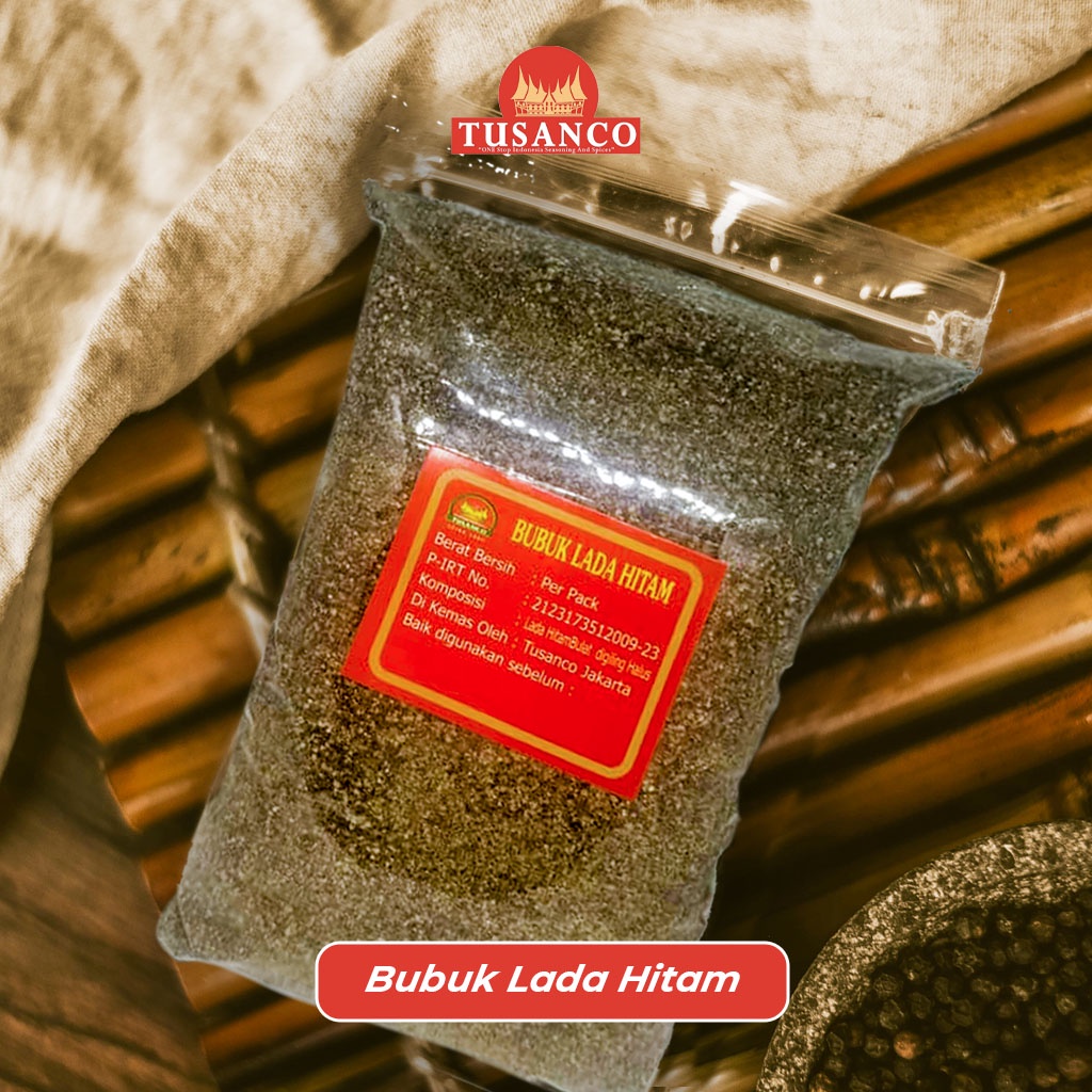 

Bubuk Lada Hitam 500 gram Tusanco