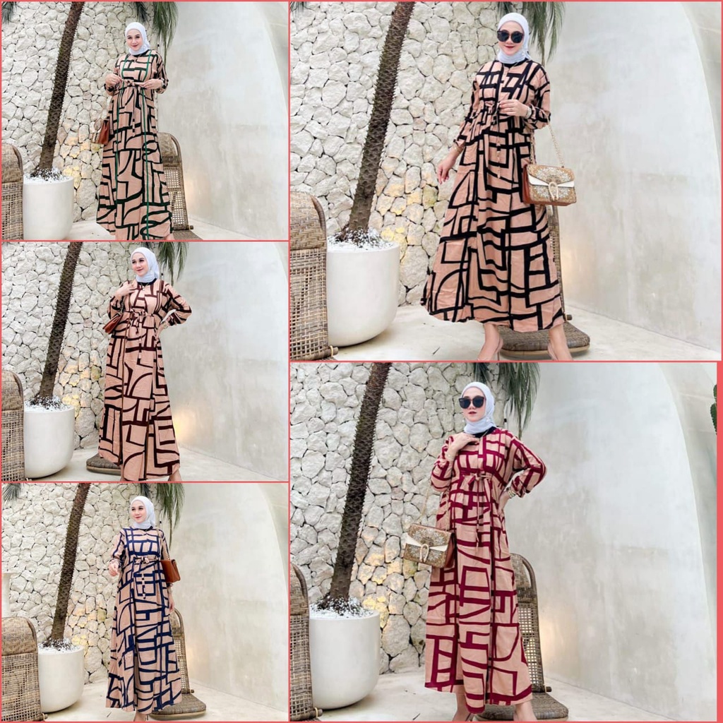 BAJU GAMIS SYAR'I  JUMBO MOTIF ABSTRAK KEKINIAN DAN TERBARU BAHAN RAYON BIG SIZE XXL LD 120CM  RASELETING DEPAN BISA UNTUJ BUSUI  DAN FRIEDHLI WUDHU