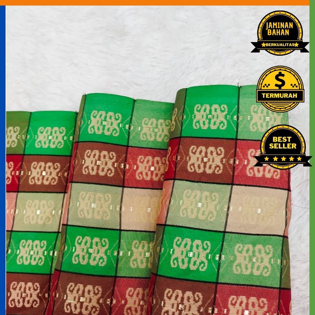 Kain Memora Kain Tenun Songket Lebar - 100 cm Murah Berkualitas Murah Banget Harga Promo