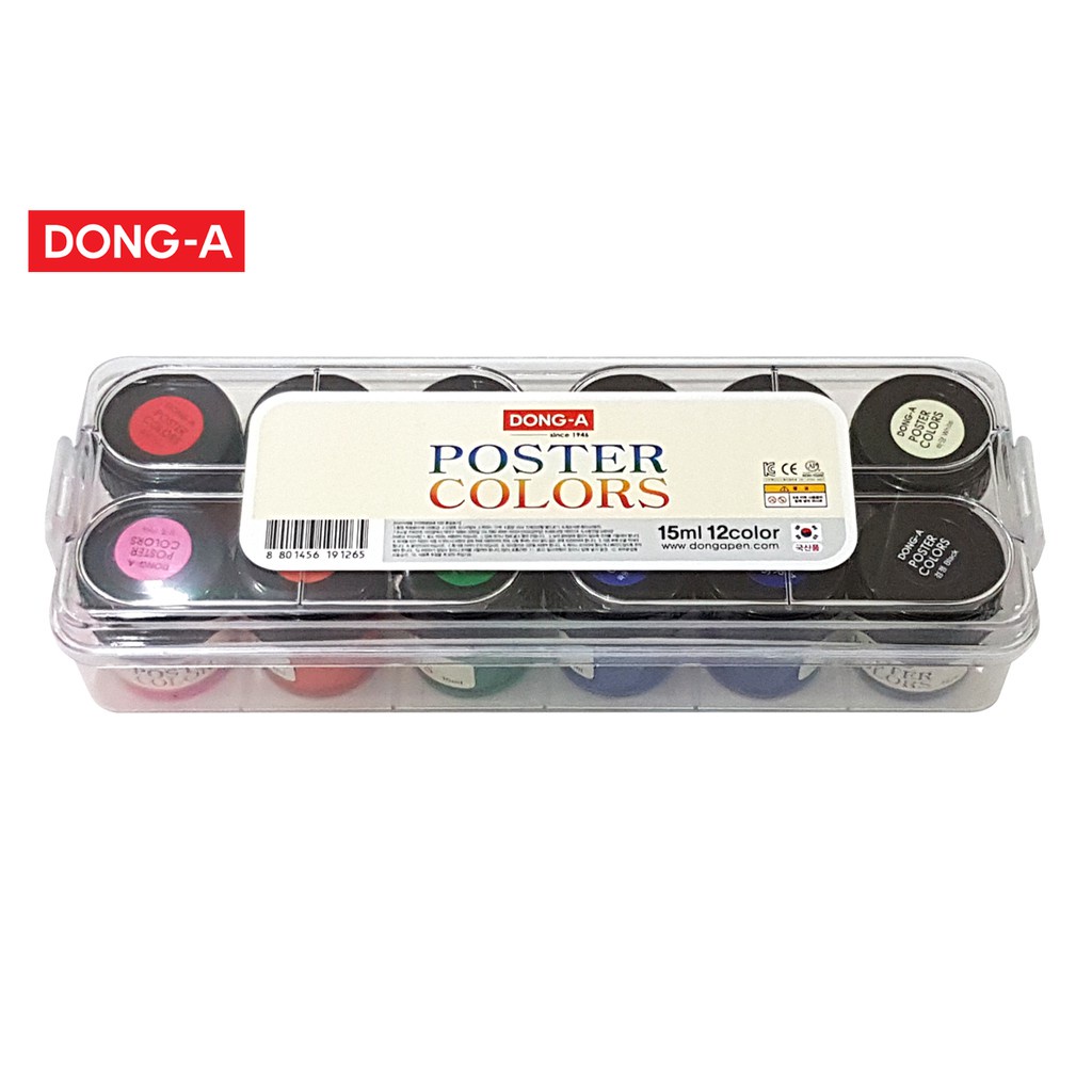 

Poster Colors Dong A 15mlx12color / Cat Poster Dong A 15mlx12warna