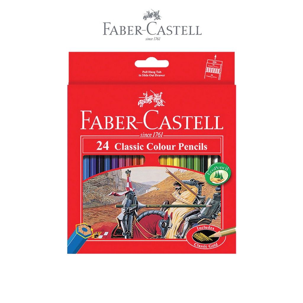 

Pensil Warna Faber Castell 24 warna I Pensil Warna Faber Castell I COD Semarang