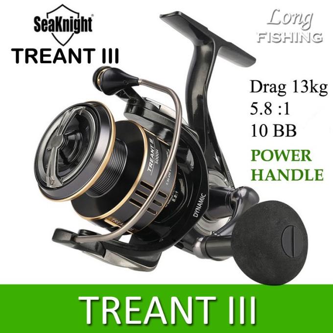 Reel Pancing Seaknight Treant Iii Power Handle Max Drag 28Lb