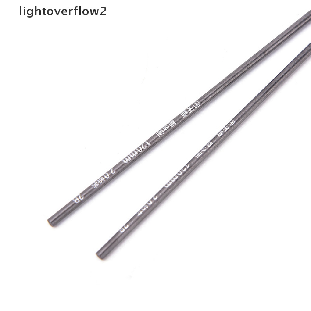 Lightoverflow2 10PCS Pensil Mekanik Otomatis HB / 2B 2.0mm Untuk Stationery Sekolah