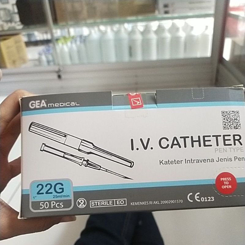 I.V Catheter Abocath 18G, 20G, 22G, 24G, 26G