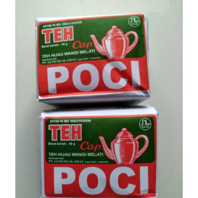 

TEH POCI HIJAU / TEH POCI TUBRUK 40GR