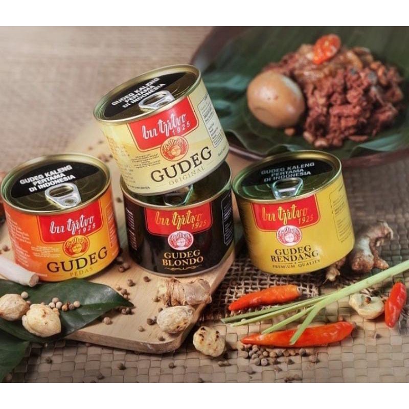 Bu Tjitro 1925 - Gudeg &amp; Krecek Bu Tjitro 1925 Oleh Oleh Khas Yogyakarta Non MSG
