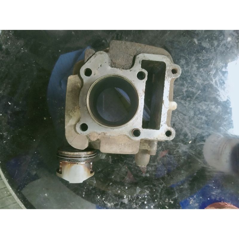BLOK  PISTON CYLINDER ORIGINAL STANDAR YAMAHA JUPITER Z 5TP