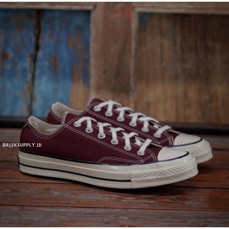 CONVERSE CT 70s LOW DEEP BOURDEAUX // HI MIDNIGHT CLOVER [ RESMI PT MAP ]