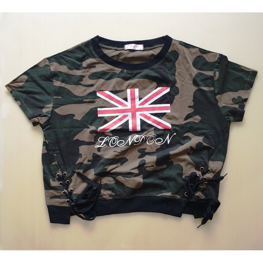 KAOS ANAK PEREMPUAN - LORENG