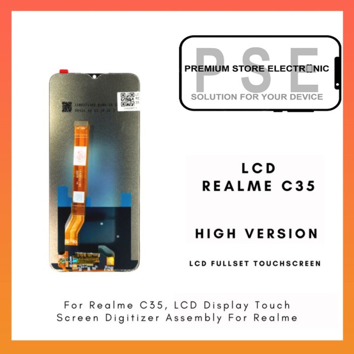 LCD Oppo Realme C35 ORIGINAL Fullset Touchscreen