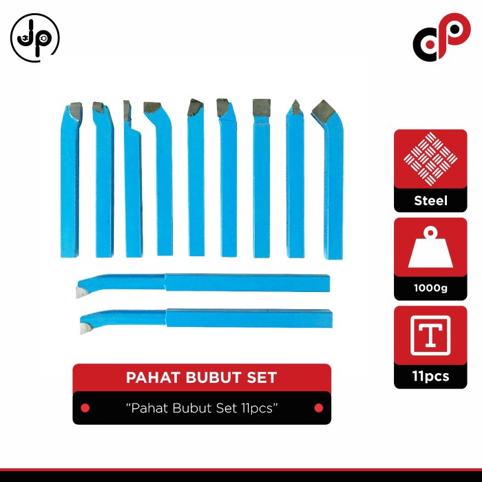 

Pahat Bubut Set 11Pcs