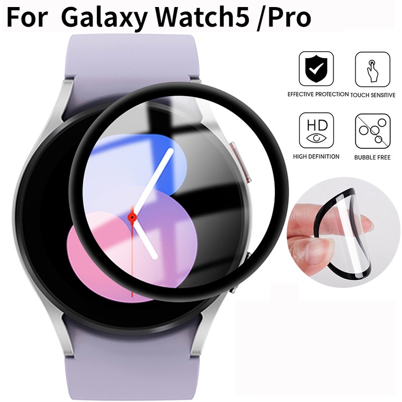 Pelindung Layar Smartwatch Samsung Galaxy Watch 5 40mm44mm / Watch5 Pro Full Cover Anti Gores