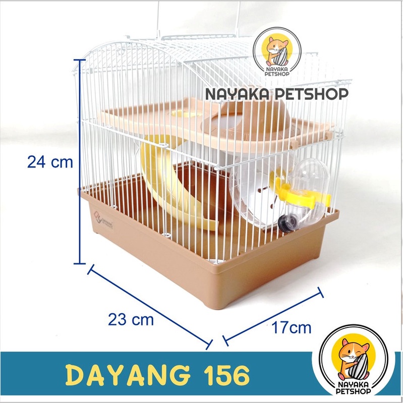 Dayang 156 Kandang Hamster Tingkat 2 Lantai Murah