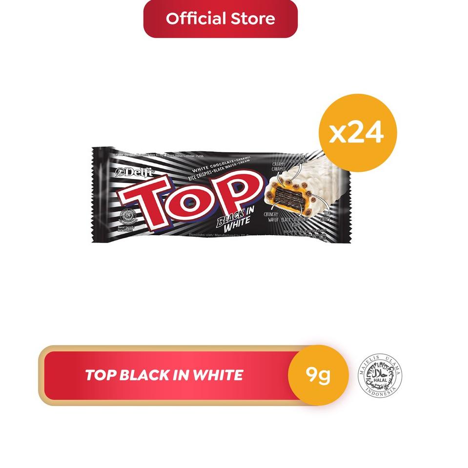

Terlaris Today Delfi Top Black in White 9 g ( 24pcs / Box ) serbuuu !