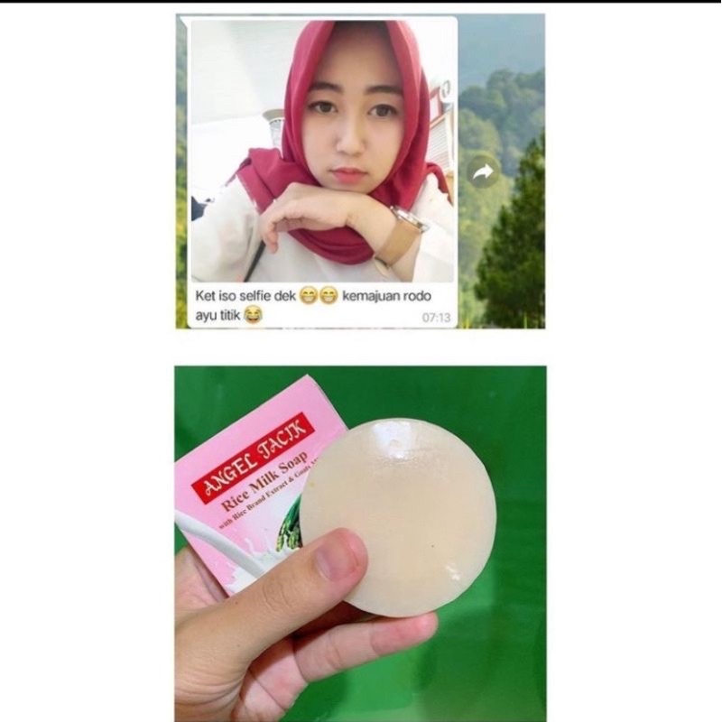 [READY] SABUN ANGEL TACIK ORIGINAL BPOM PEMUTIH BADAN