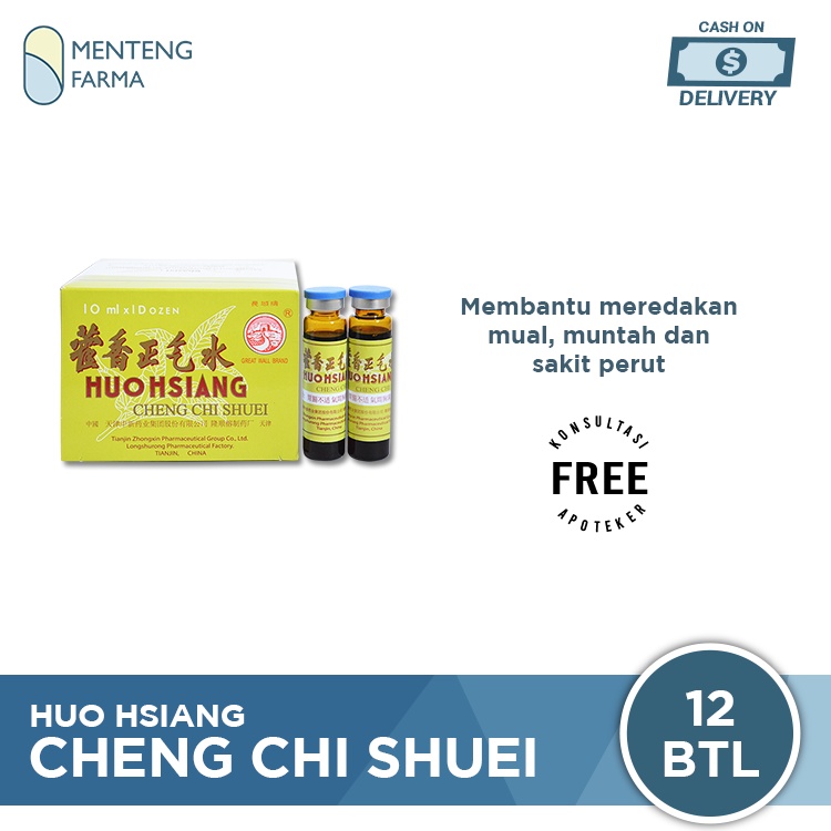 Huo Hsiang Cheng Chi Shuei - Dus Besar Isi 12 Botol