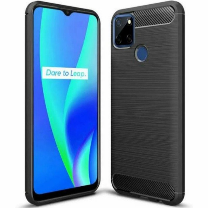 CASE SLIM FIT CARBON IPAKY INFINIX SMART 6 RAM 2 SOFTCASE - GA