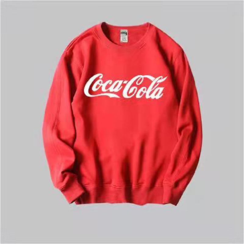 Sweater COCA COLA Pria Wanita Custom Distro Polos