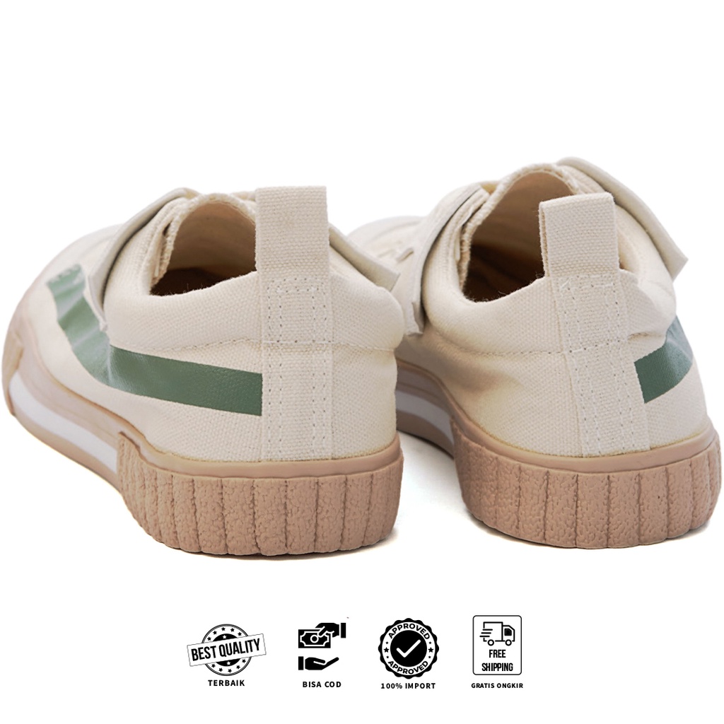 FREE KOTAK SEPATU!!! SALE!!! Sepatu Kanvas Wanita Impor Murah Kualitas Terjamin Model Terbaru - 801