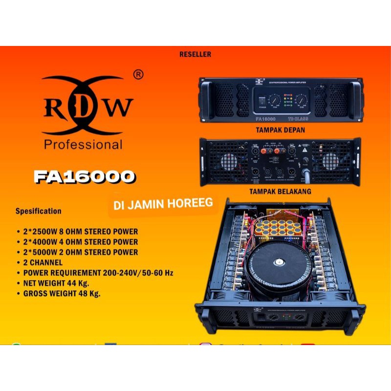 POWER RDW FA-16000 GEN 2