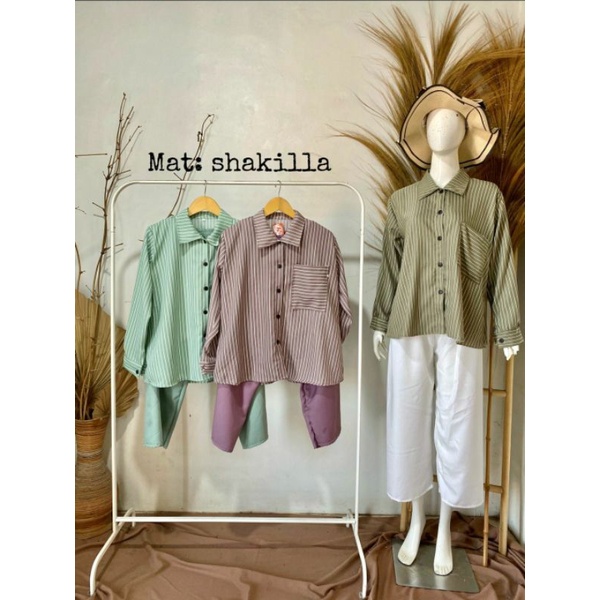 Setcel SHAKILA PREMIUM motif salur