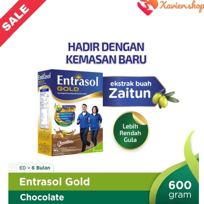 

[ COD ] Entrasol Gold 600gr Vanilla - Coklat / susu entrasol gold 600gr
