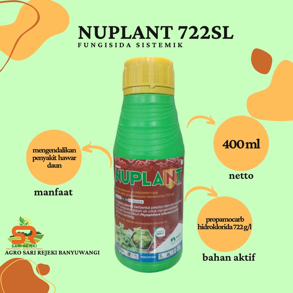 NUPLANT 722SL 400ML FUNGISIDA SISTEMIK