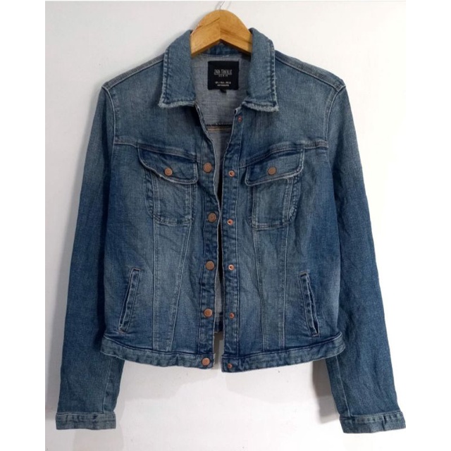 Jaket Jeans Zara Trafaluc