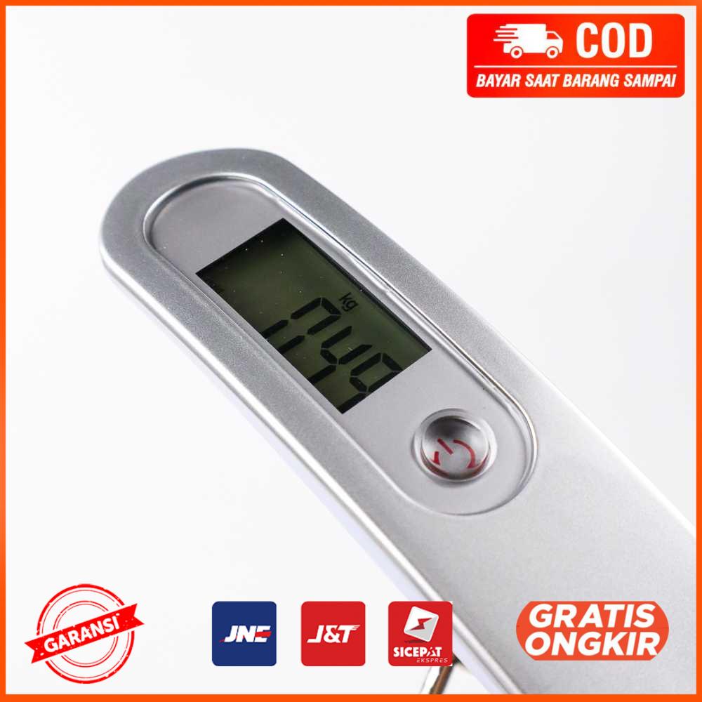 Timbangan Koper Digital Portable Scale 50kg Akurasi 10g QCS 16