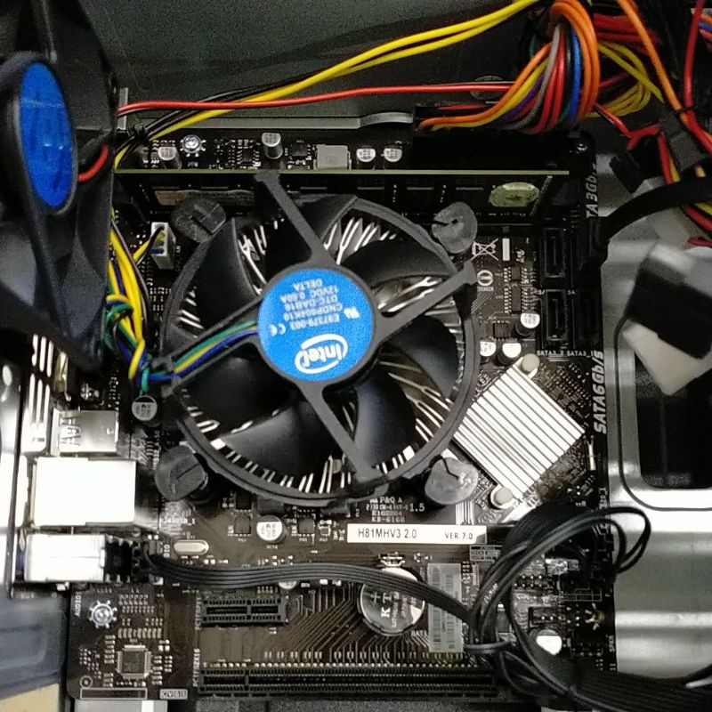 PC rakitan i3 4160 ram 8 GB SSD 128 GB siap pakai