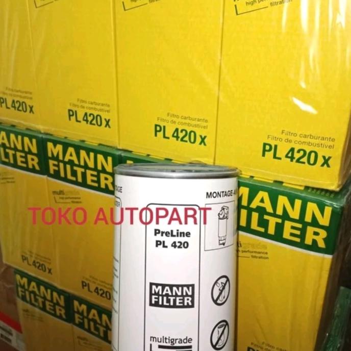 PL420x Mann Fuel Filter FS19769 BF1383-O FMS20071B FCS-WC19769B PL420