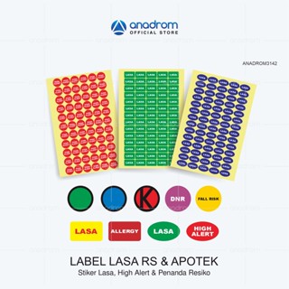 Jual Stiker High Alert & Lasa | Stiker label obat lasa RS & Apotek ...