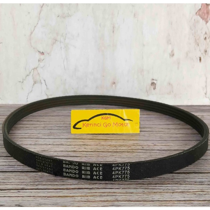 BANDO VAN BELT 4PK 775 RIB BELT TALI KIPAS DINAMO LANCER 1.6 SOHC 1997