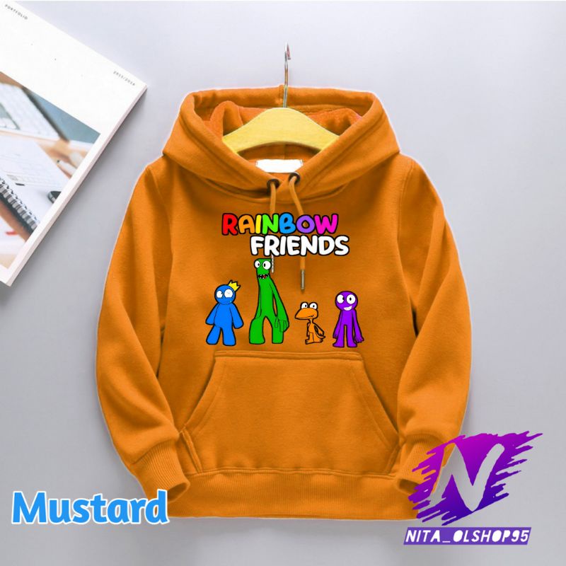 hoodie anak rainbow friends terlaris