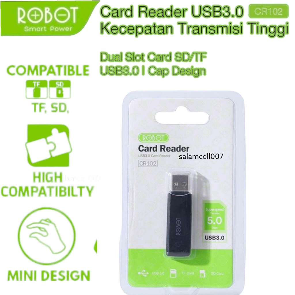 Card Reader ROBOT CR102 USB 3.0 Card Reader Original