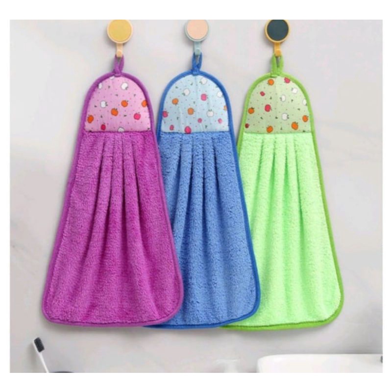 Kain Lap Tangan Gantung Hand Towel Motif Handuk Lap Tangan Model Gantung