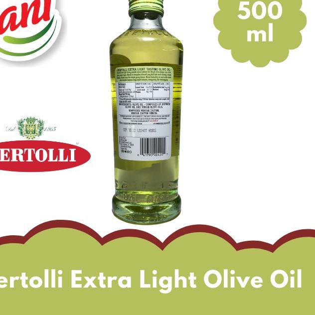 

Terbaru 10.10 Bertolli Extra Light Olive Oil 500 ml !!!