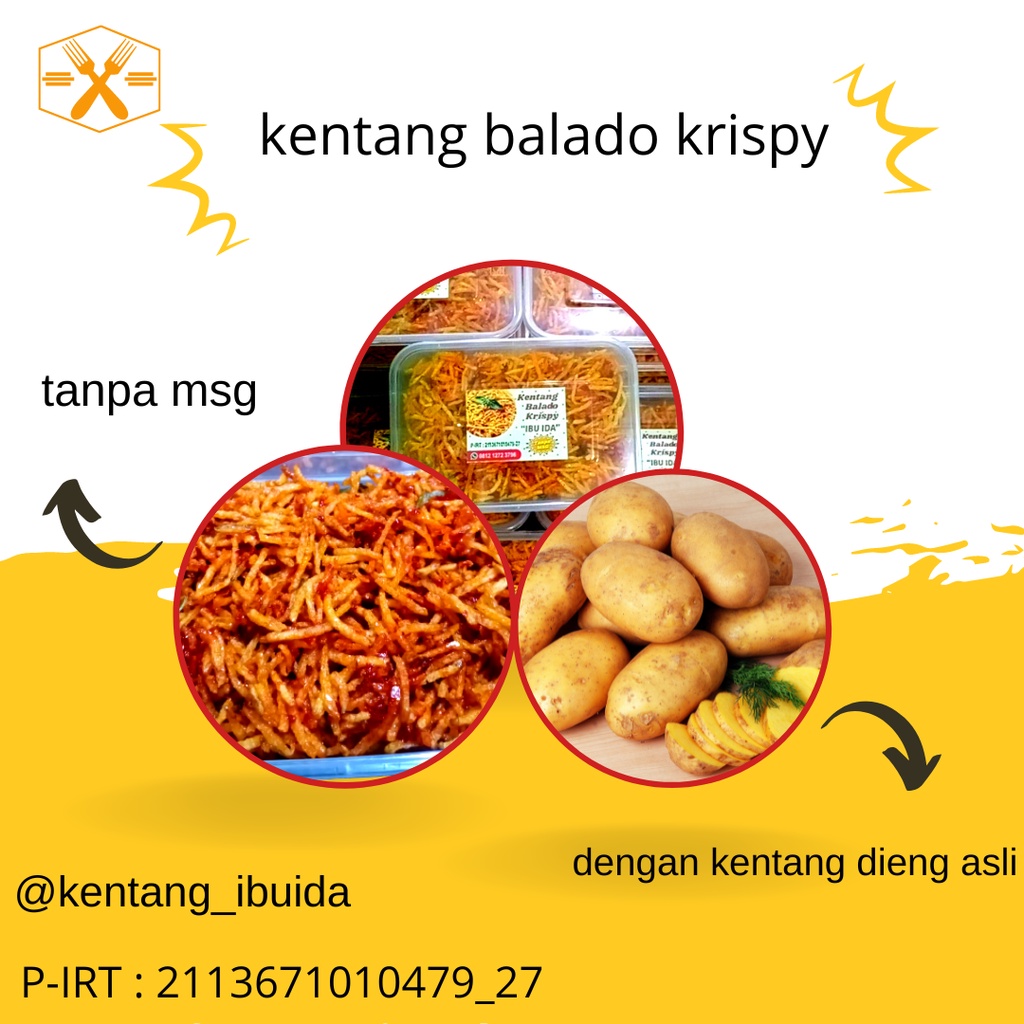 

kentang balado krispy