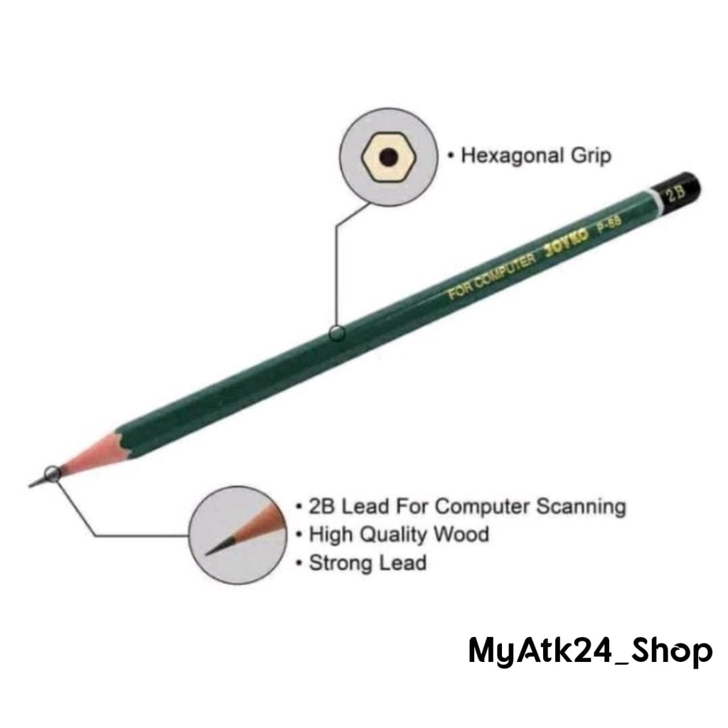 

Pensil 2B Joyko P88 / Pensil Murah (/ 1Pcs)