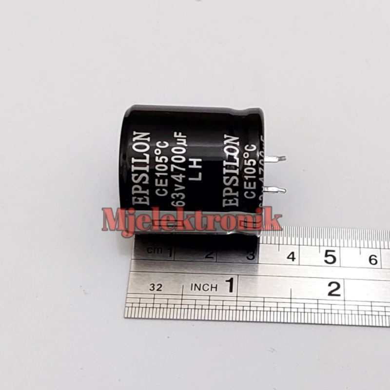 Elco Epsilon 4700uF 63V elko Original For Audio