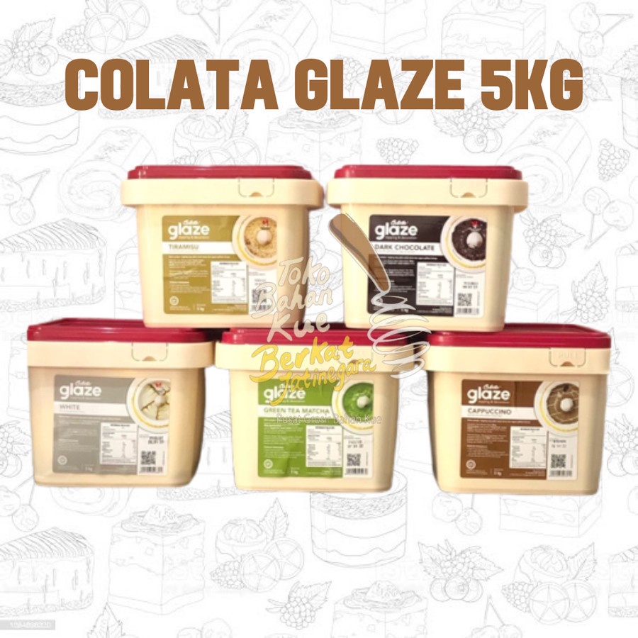 

COLATTA GLAZE 5 Kg / DOUGHNUT TOPPING DONAT DONUT PISANG NUGGET