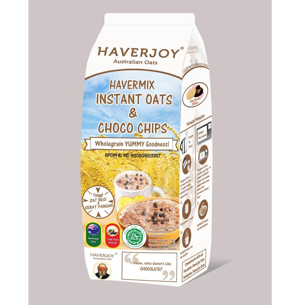 

RESTOCK Havermix Instant Oats & Choco Chips 1 kg ✪ 865