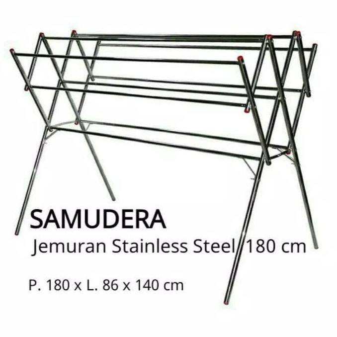 JEMURAN BAJU STAINLESS STEEL SAMUDERA